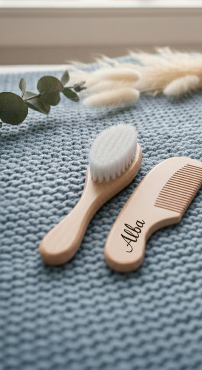Set brosse et peigne