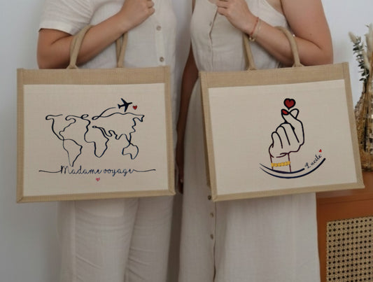 Sac cabas personnalisable