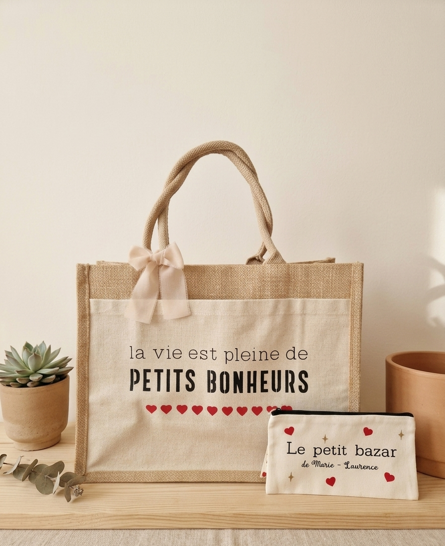 Sac cabas personnalisable