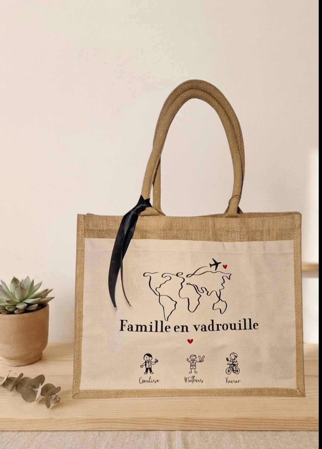 Sac cabas personnalisable