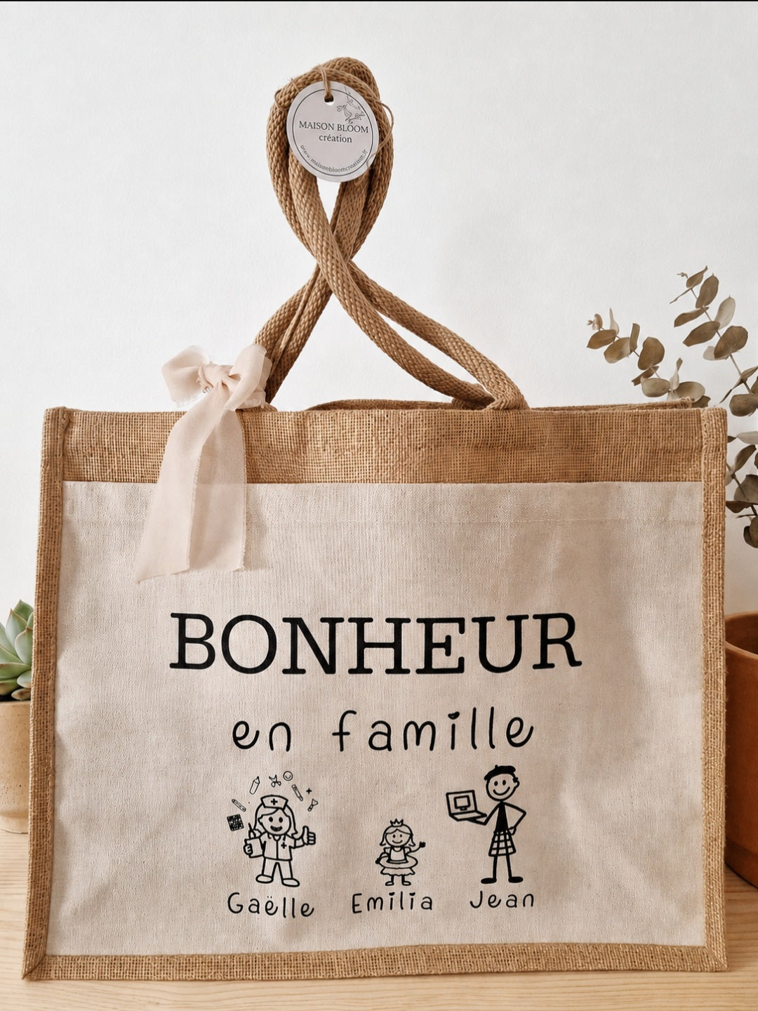 Sac cabas personnalisable