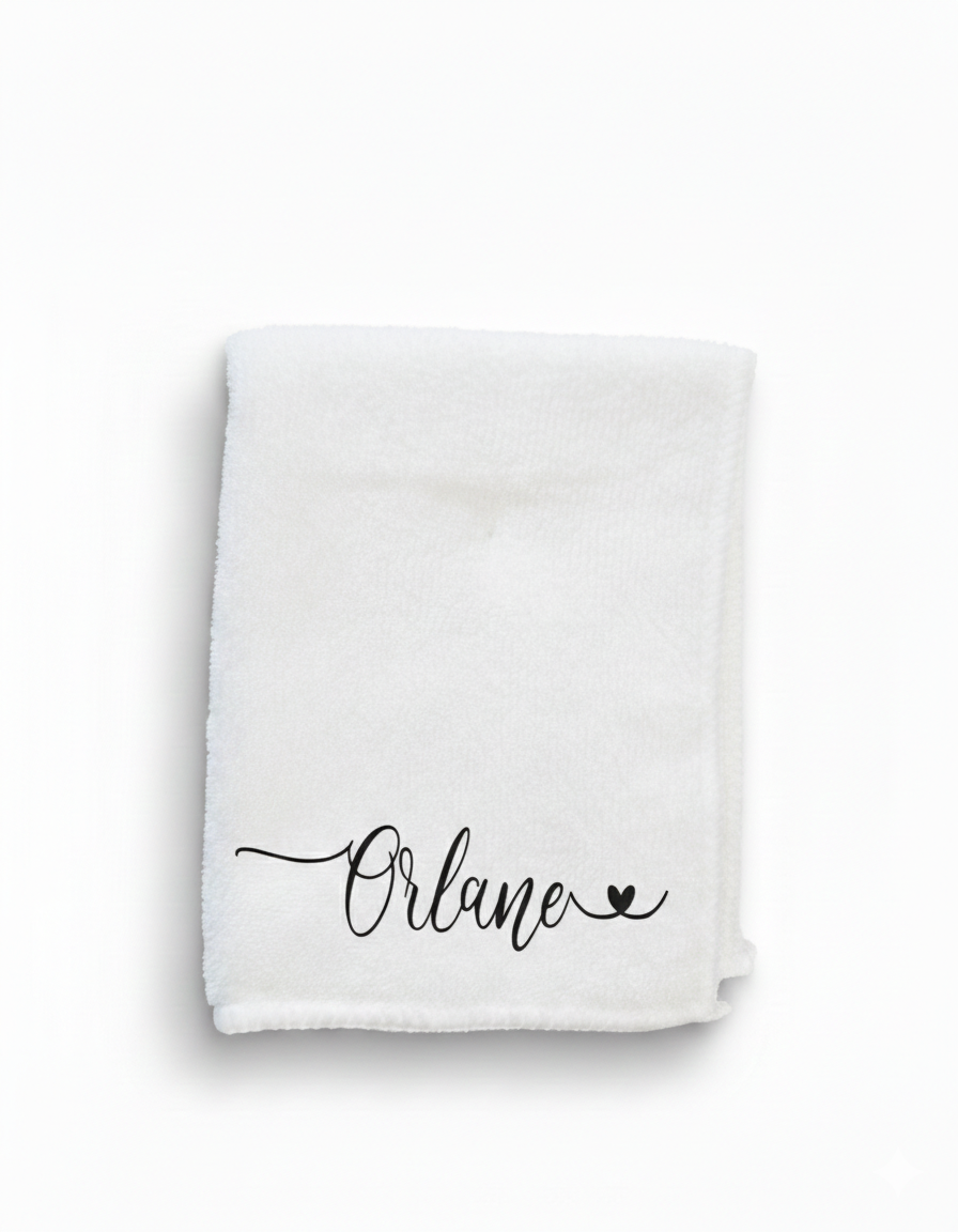 Lot de 2 serviettes visages